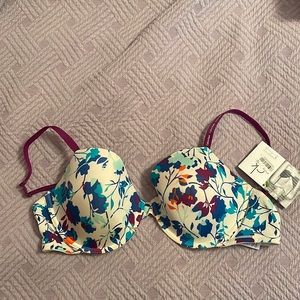 Floral Calvin Klein bra size 36D